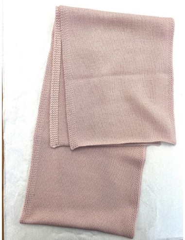 Sciarpa 100% lana 200x30 modello molto lunga colore rosa intenso